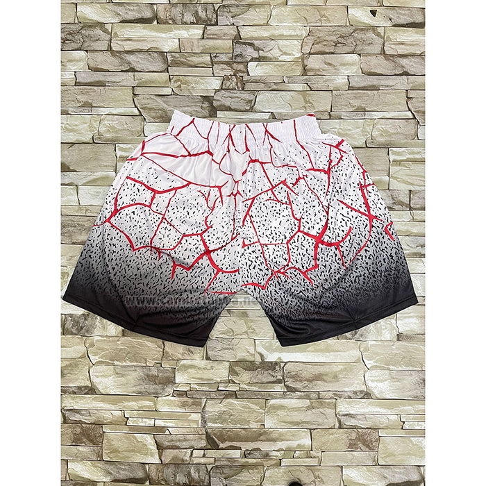 Pantalone Chicago Bulls Mitchell & Ness Just Don Blanco Negro